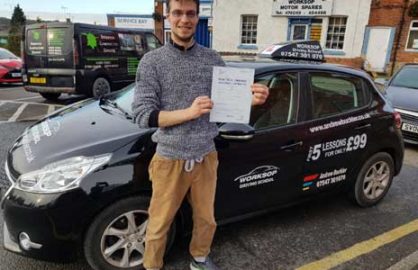 Another driving test pass